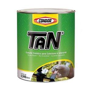 Esmalte sintético brillante para metal, madera y mampostería; 1 LT - CONDOR