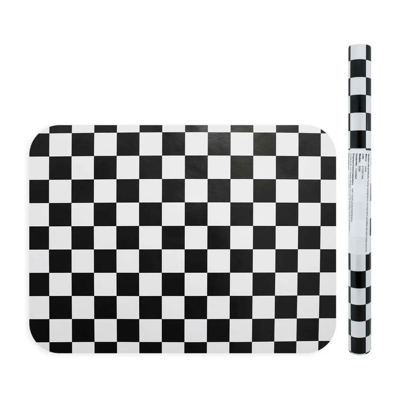 Papel-adhesivo-con-diseño-de-cuadros-tipo-ajedrez-de-tono-claro-para-forrar-carpetas-o-cuadernos.-45-cm-x-3-m