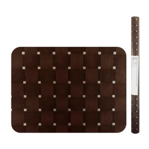 Papel adhesivo con diseño de madera entrecruzada de tono claro para forrar carpetas o cuadernos. 45 cm x 3 m - OEM