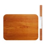 Papel-adhesivo-con-diseño-de-lamina-de-madera-de-tono-claro-para-forrar-carpetas-o-cuadernos.-45-cm-x-3-m