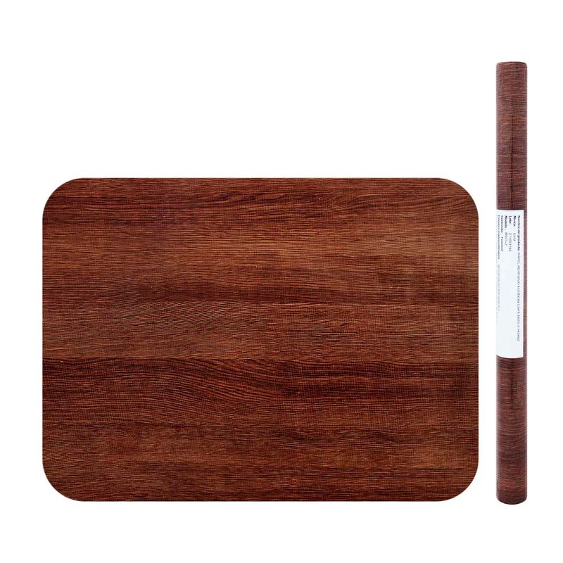 Papel-adhesivo-con-diseño-de-tablon-de-madera-de-tono-claro-para-forrar-carpetas-o-cuadernos.-45-cm-x-3-m