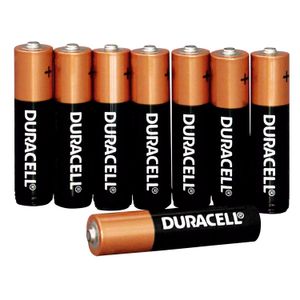 Pila alcalina tipo AAA; pack x 8 - DURACELL