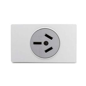 TOMACORRIENTE P/GALLINA 50A C/PLACA EMPOTRABLE - VETO