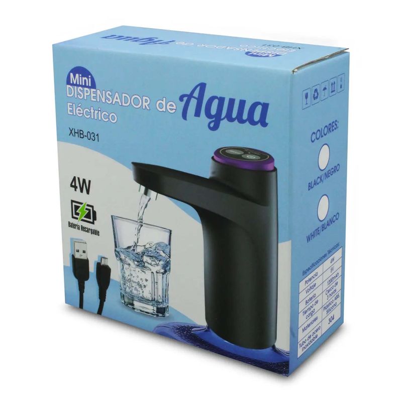 DISPENSADOR DE AGUA PARA BOTELLON RECARGABLE –