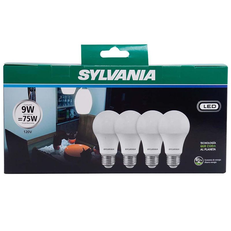 Foco-LED-tipo-bola-de-9-Watts-de-luz-de-dia-para-boquilla-E27-pack-x-4