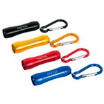 Llavero-con-linterna-metalica-de-3-LEDs-y-mosqueton-bandola-de-enganche-rapido