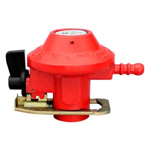 Regulador de gas doméstico para calefón con gasómetro. Capacidad: 3 kg/h fabricado en aluminio - zamac. Salida 5/16 - KEELGAS