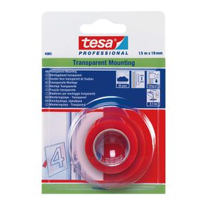 Cinta doble faz de poliéster de 19 mm x 1.5 m - TESA