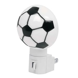 Luz de noche con lámpara E12, balón soccer - VOLTECK