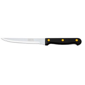 Cuchillo con sierra para asado 5" mango de plástico - PRETUL