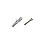 Tornillo-tripa-de-pato-con-taco.-6-mm-x-1-pulgada.-pack-x-25