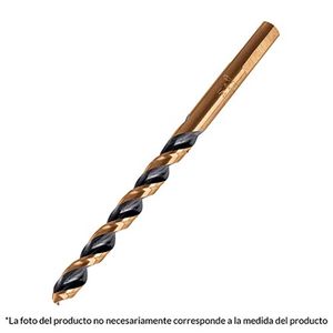 Broca HSS 7/32" Trugold para metal - TRUPER