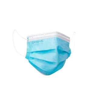Mascarilla quirúrgica para niños; pack x 10 Celeste - DHISVE