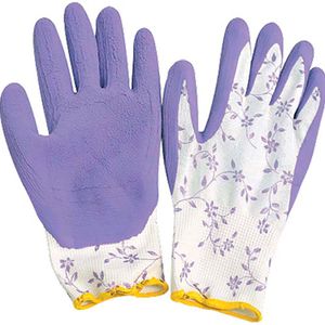 Guantes de algodón con látex de uso múltiple para mujer; 1 par - DRM
