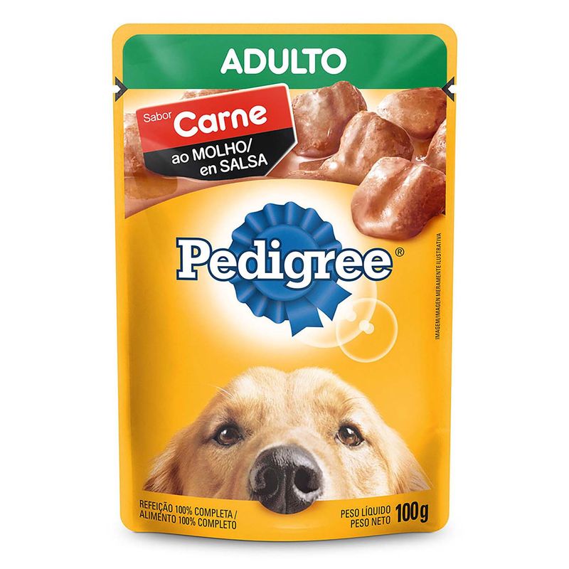 Alimento-para-perros-adultos-completo-y-balanceado-con-sabor-a-carne-en-salsa--100-gr
