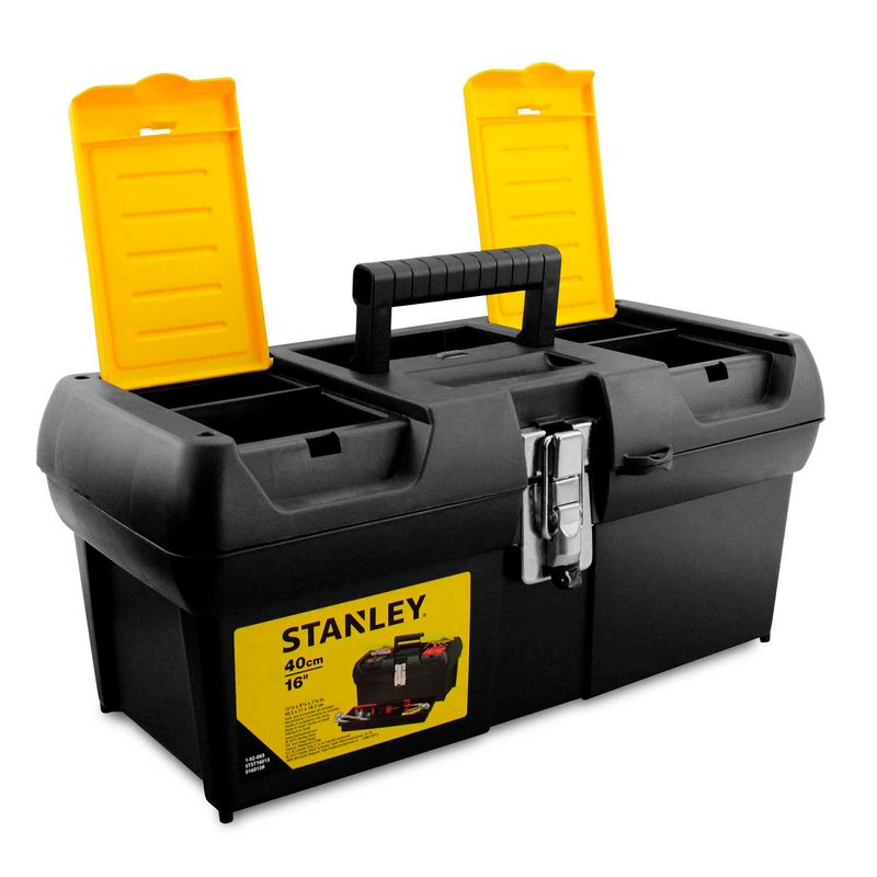 Caja-de-herramientas-plastica-de-16--con-seguro-metalico-compartimentos-superiores-y-bandeja-desmontable