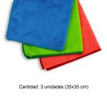 Paño-de-microfibra-de-varios-colores-fabricados-con-hilos-ultrafinos-que-absorben-la-suciedad