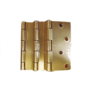 Bisagra de 4" para puerta. Acabado en bronce satinado. Incluye tornillería. pack x 3 - FANAL
