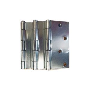 Bisagra zincada de 4". Acabado en cromo satinado. Incluye tornillería. pack x 3 - FANAL