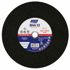 Disco para tronzadora BNA 32 de 14" de diametro, 25,40 mm de orificio central, 2.6 mm de espesor - NORTON