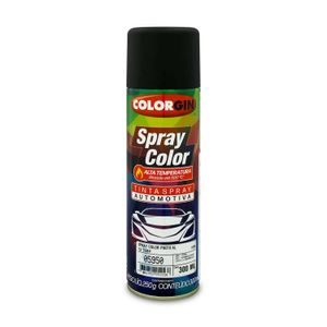 Pintura en Spray mate para superfícies de alta temperatura, que resiste hasta 500º C sin ningún daño. 300 ml - COLORGIN