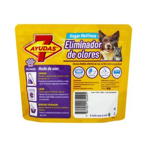 Eliminador de olores de mascotas. Puede aplicarse en alfombras, tapicería de muebles y camas de mascotas 500 g - 7 AYUDAS
