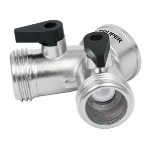Conector "Y" 3/4" metálico para manguera - TRUPER