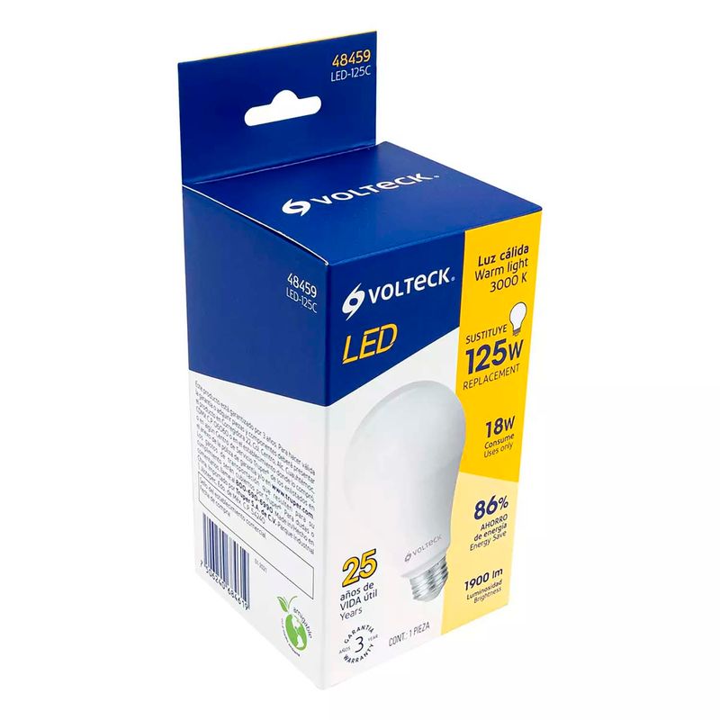 Foco-LED-tipo-bulbo-A19-de-18-Watts-de-luz-calida.-1900-lumenes