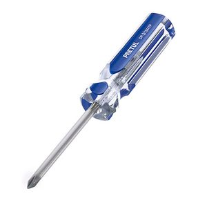 Desarmador de cruz 3/16 x 4" mango de PVC - PRETUL