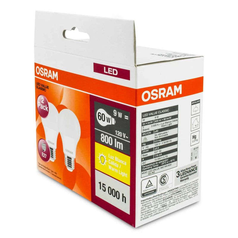 Foco-LED-tipo-bombillo-de-luz-calida-para-interiores-de-9-Watts---800-lumenes-base-E27