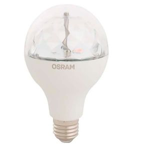Foco LED A19 de 5 Watts que simula luces de fiesta con bulbo giratorio - LEDVANCE