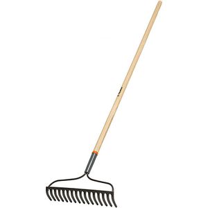 Rastrillo jardinero Classic, 16 dientes, mango 54" - TRUPER