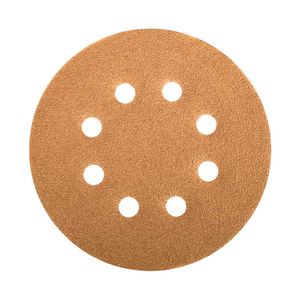 Caja con 5 discos de lija 5" grano 80 lijadora roto-orbital - TRUPER