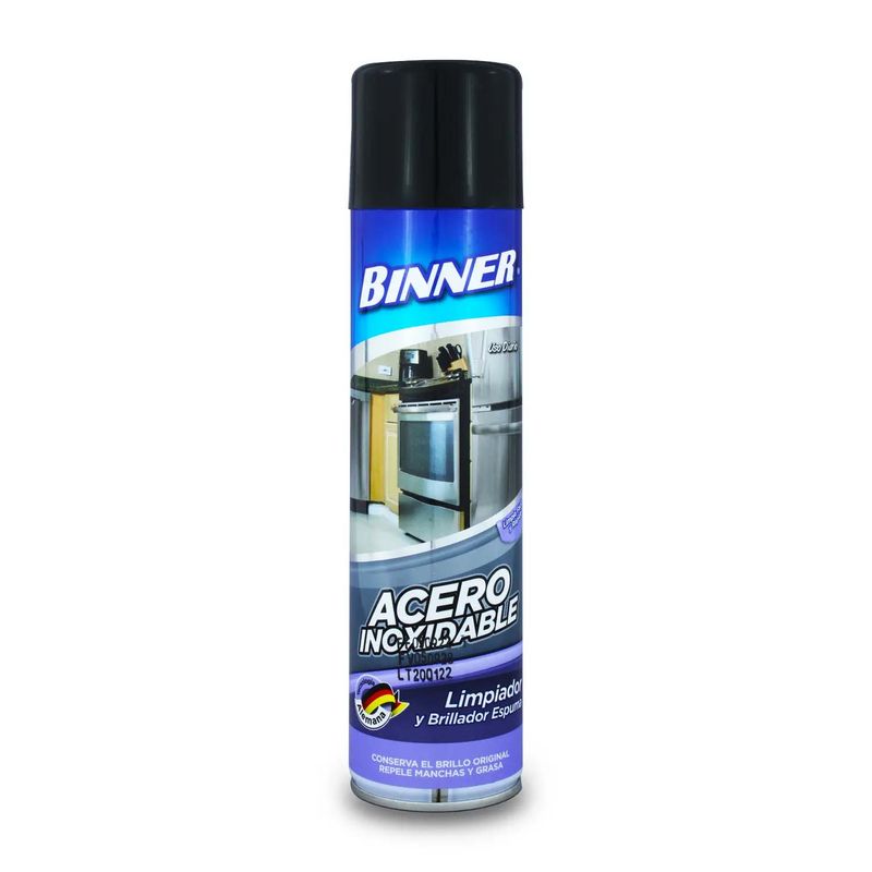 Limpiador-en-espuma-de-acero-inoxidable-que-limpia-repele-la-grasa-y-desmancha-de-400-ml
