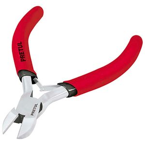 Mini pinza de corte diagonal 4" - PRETUL