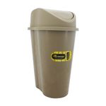 Papelero-Beige-plastico-tipo-vaiven-de-12-litros-ovalado-diseño-Deco-con-tapa