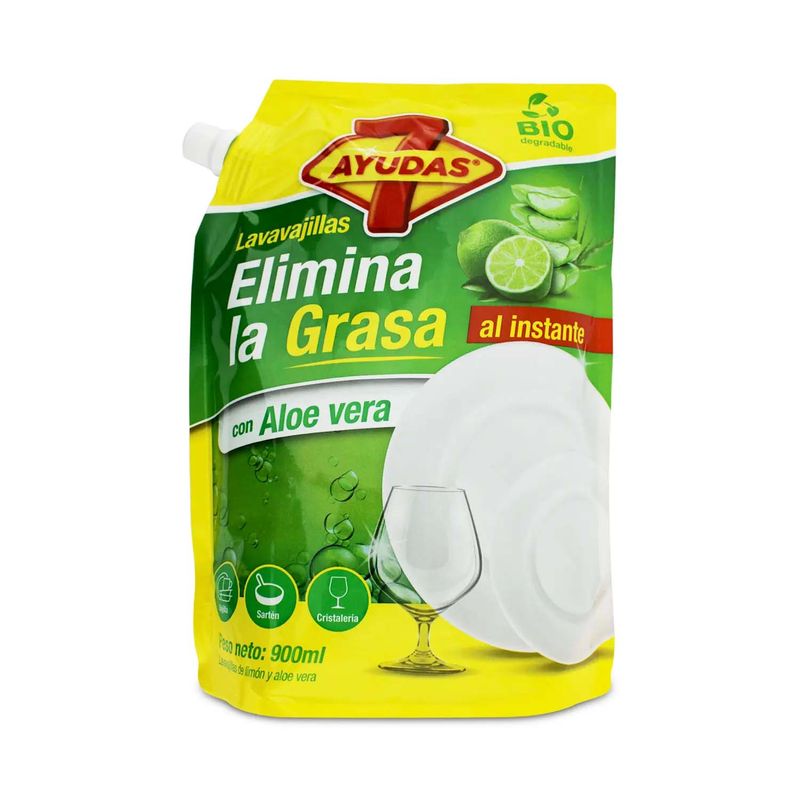 Lavavajillas líquido ECO Biobel 1L - Biobel ecológico con aroma a limón.