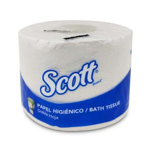 Papel higiénico doble hoja, suaves y precortadas - SCOTT