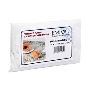 Fundas para basurero de mesa - EMIVAL