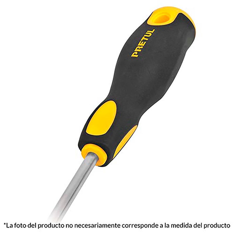 Desarmador-plano-de-4--x-3-16-.-Mango-ergonomico-comfort-grip.