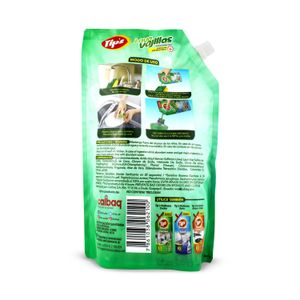Lavavajillas antibacterial con agradable aroma limón y protección 4 en 1 de 1000 ml - TIPS