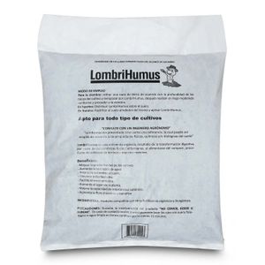 Abono orgánico a base de Humus de Lombriz 100% natural 3 kg - LOMBRICAMPO