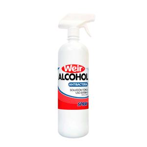 Alcohol antibacterial desinfectante multiusos; 1 l - WEIR