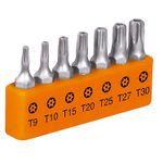 Juego-de-puntas-TORX-de-1-pulgada-con-seguro--pack-x-7