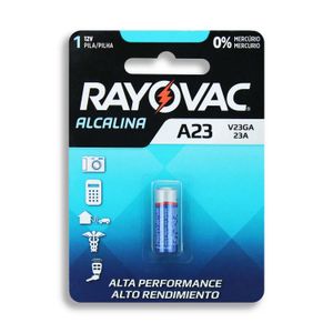 Pila alcalina tipo A23 (V23GA/23A) de 12 V - RAYOVAC