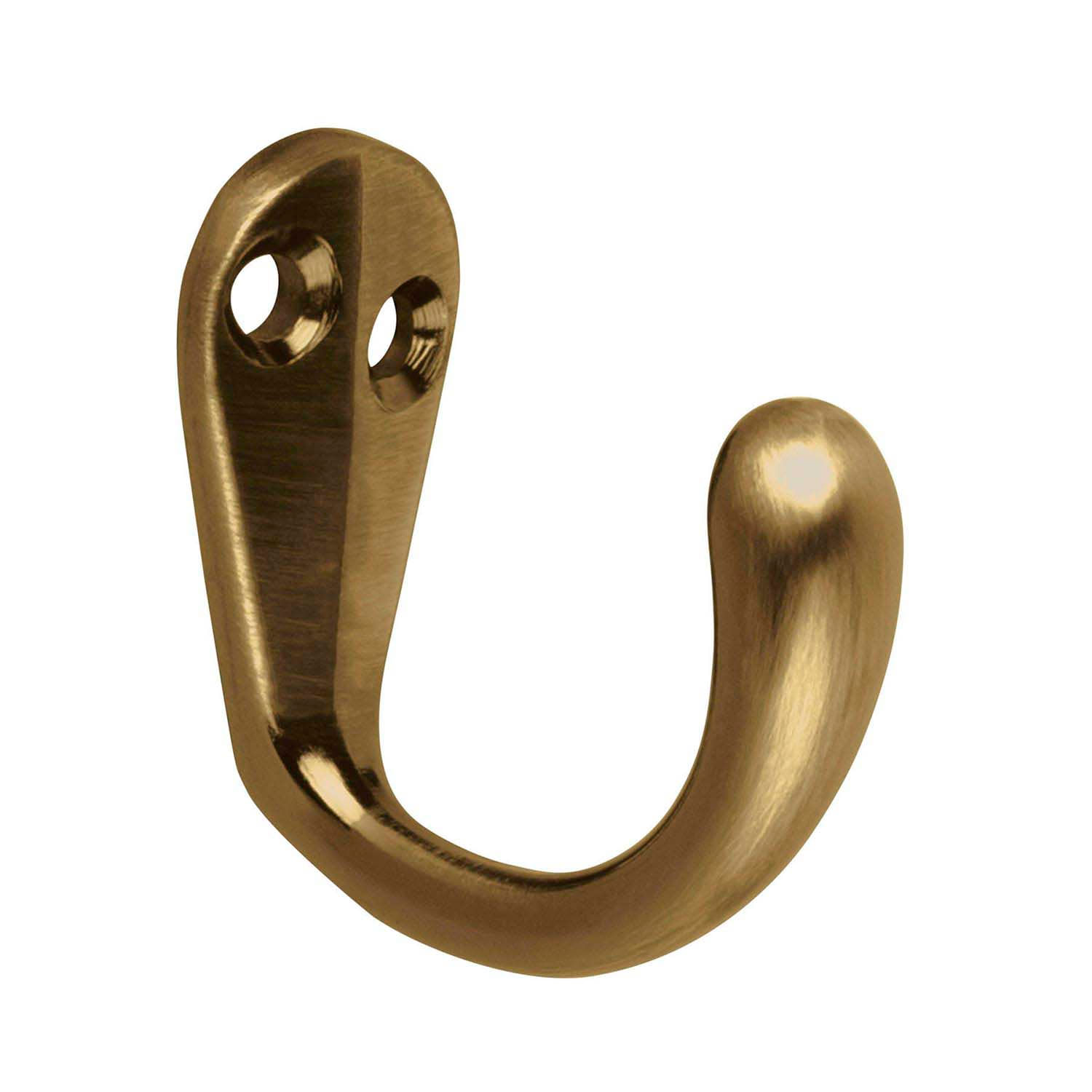 Gancho Clásico Para Armario De Latón Antiguo - Ideal Para Sombreros, Ropa O Decoración, Acabado Zamak