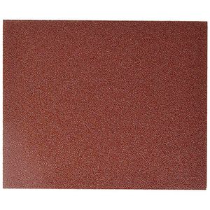 Lija de esmeril roja grano 50 de óxido de aluminio - TRUPER