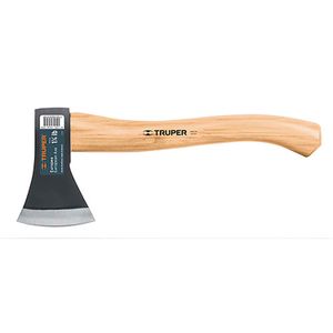 Hacha europea, 600 g, mango hickory 14" - TRUPER