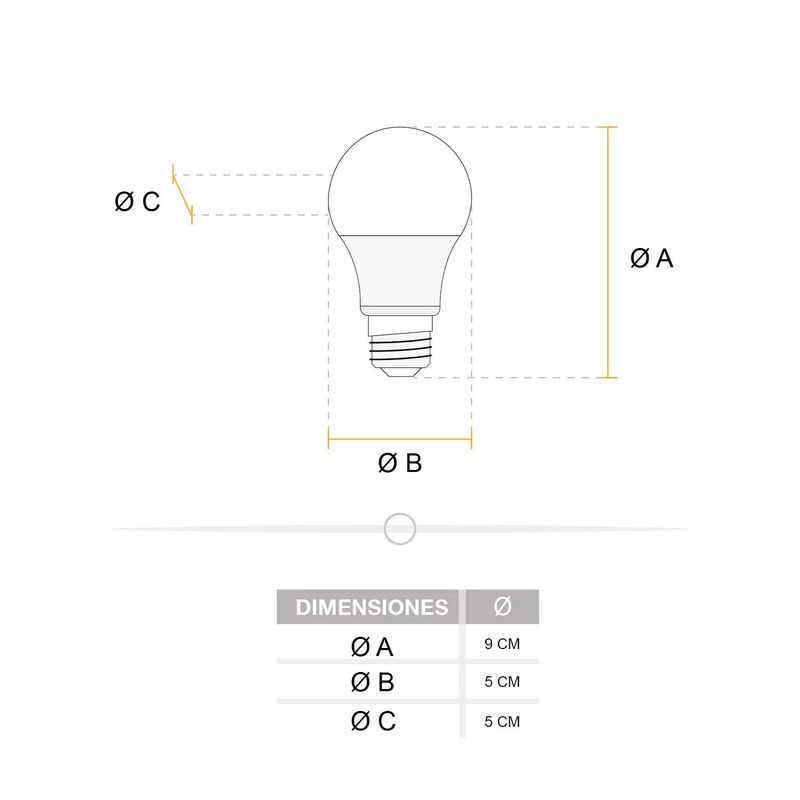 Foco-LED-tipo-bombillo-de-luz-calida-para-interiores-de-6-Watts---520-lumenes-base-E28