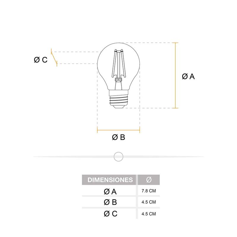 Foco-LED-con-filamentos-de-4-Watts-estilo-vintage-luz-calida-base-E28